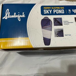 Slumberjack mummy outdoor sleeping bag SKY POND - 40 F - 33inx84in